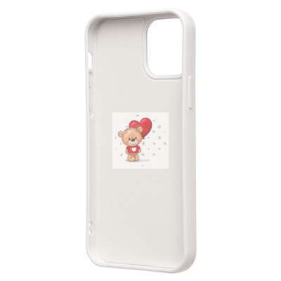 Чехол-накладка для Apple iPhone 12 (белый) Activ Full Original Design Чехол-накладка для Apple iPhone 12 (белый) Activ Full Original Design