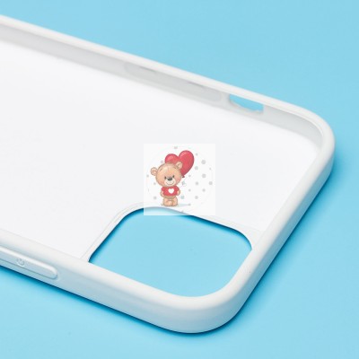 Чехол-накладка для Apple iPhone 12 (белый) Activ Full Original Design Чехол-накладка для Apple iPhone 12 (белый) Activ Full Original Design