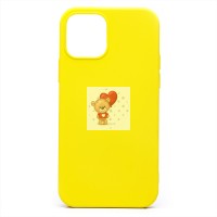 Чехол-накладка для Apple iPhone 12 (желтый) Activ Full Original Design