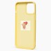 Чехол-накладка для Apple iPhone 12 (желтый) Activ Full Original Design