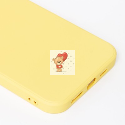 Чехол-накладка для Apple iPhone 12 (желтый) Activ Full Original Design