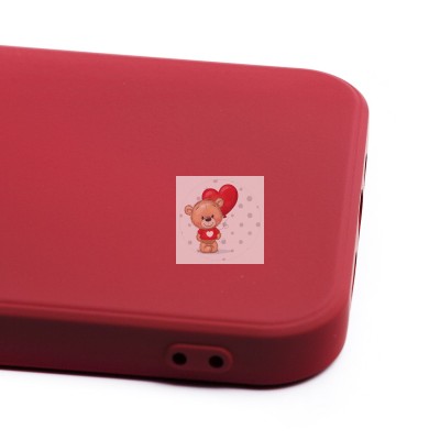 Чехол-накладка для Apple iPhone 13 mini (бордовый) Activ Full Original Design