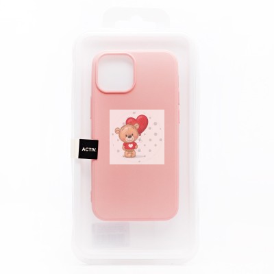 Чехол-накладка для Apple iPhone 13 mini (розовый) Activ Full Original Design