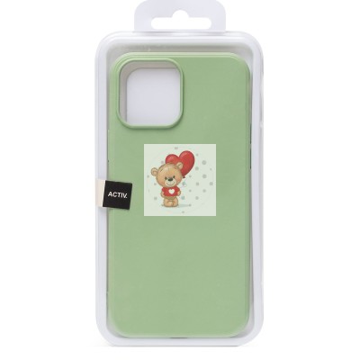 Чехол-накладка для Apple iPhone 13 Pro Max (светло-зеленый) Activ Full Original Design