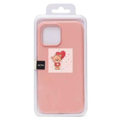 Чехол-накладка для Apple iPhone 13 Pro Max (светло-розовый) Activ Full Original Design Чехол-накладка для Apple iPhone 13 Pro Max (светло-розовый) Activ Full Original Design