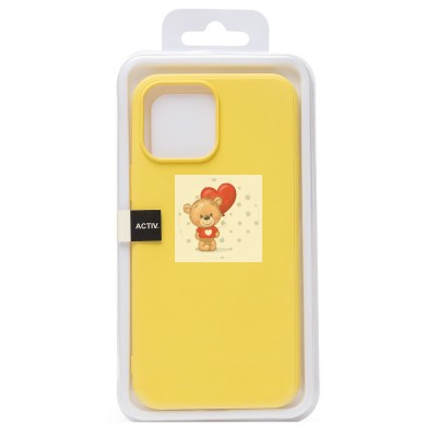 Чехол-накладка для Apple iPhone 13 Pro Max (желтый) Activ Full Original Design