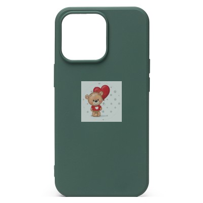 Чехол-накладка для Apple iPhone 13 Pro (темно-зеленый) Activ Full Original Design Чехол-накладка для Apple iPhone 13 Pro (темно-зеленый) Activ Full Original Design