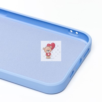 Чехол-накладка для Apple iPhone 13 Pro (голубой) Activ Full Original Design