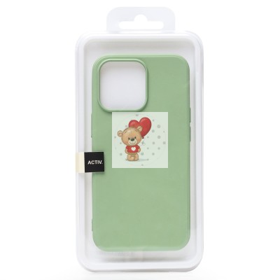 Чехол-накладка для Apple iPhone 13 Pro (светло-зеленый) Activ Full Original Design Чехол-накладка для Apple iPhone 13 Pro (светло-зеленый) Activ Full Original Design