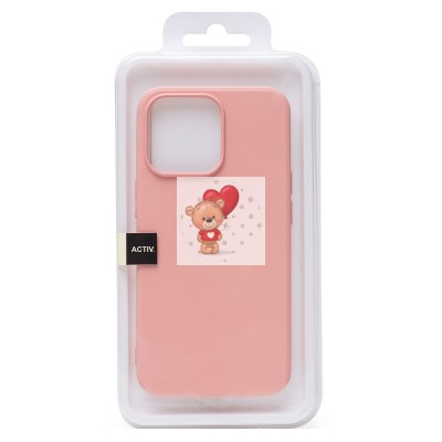 Чехол-накладка для Apple iPhone 13 Pro (светло-розовый) Activ Full Original Design Чехол-накладка для Apple iPhone 13 Pro (светло-розовый) Activ Full Original Design