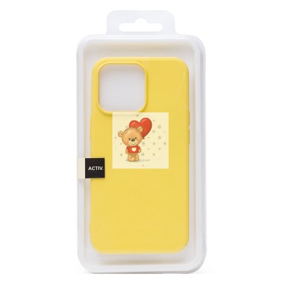 Чехол-накладка для Apple iPhone 13 Pro (желтый) Activ Full Original Design