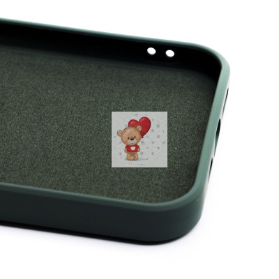 Чехол-накладка для Apple iPhone 13 (темно-зеленый) Activ Full Original Design