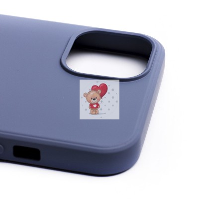 Чехол-накладка для Apple iPhone 13 (серый) Activ Full Original Design