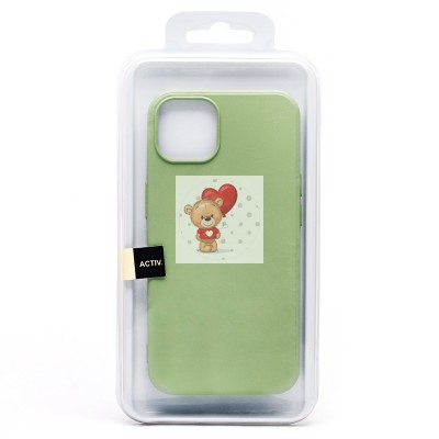 Чехол-накладка для Apple iPhone 13 (светло-зеленый) Activ Full Original Design Чехол-накладка для Apple iPhone 13 (светло-зеленый) Activ Full Original Design