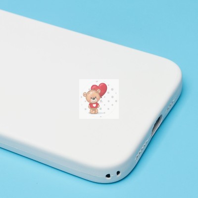 Чехол-накладка для Apple iPhone 13 (белый) Activ Full Original Design Чехол-накладка для Apple iPhone 13 (белый) Activ Full Original Design