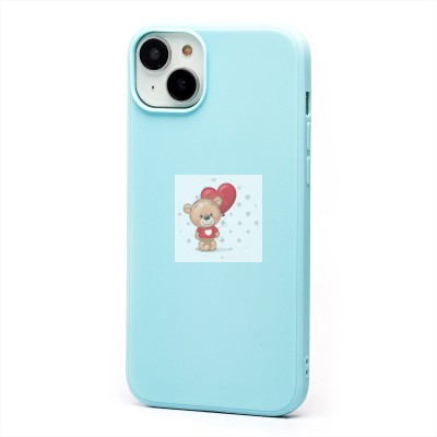 Чехол-накладка для Apple iPhone 14 Plus (голубой) Activ Full Original Design