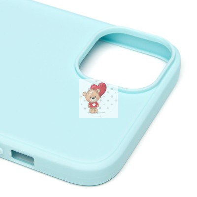 Чехол-накладка для Apple iPhone 14 Plus (голубой) Activ Full Original Design