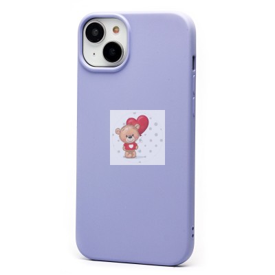 Чехол-накладка для Apple iPhone 14 Plus (светло-фиолетовый) Activ Full Original Design Чехол-накладка для Apple iPhone 14 Plus (светло-фиолетовый) Activ Full Original Design