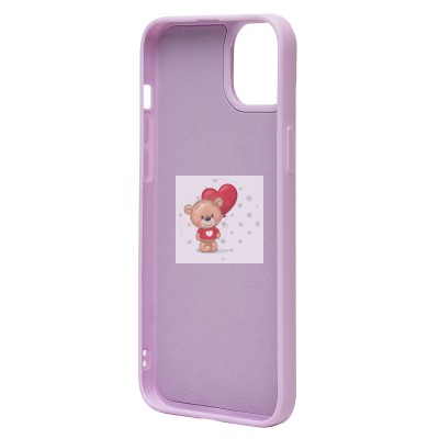 Чехол-накладка для Apple iPhone 14 Plus (светло-фиолетовый) Activ Full Original Design Чехол-накладка для Apple iPhone 14 Plus (светло-фиолетовый) Activ Full Original Design