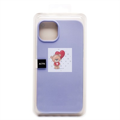 Чехол-накладка для Apple iPhone 14 Plus (светло-фиолетовый) Activ Full Original Design Чехол-накладка для Apple iPhone 14 Plus (светло-фиолетовый) Activ Full Original Design