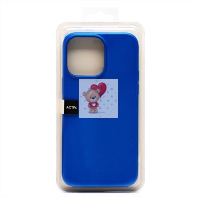 Чехол-накладка для Apple iPhone 14 Pro Max (синий) Activ Full Original Design
