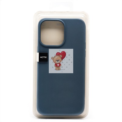 Чехол-накладка для Apple iPhone 14 Pro Max (серый) Activ Full Original Design Чехол-накладка для Apple iPhone 14 Pro Max (серый) Activ Full Original Design