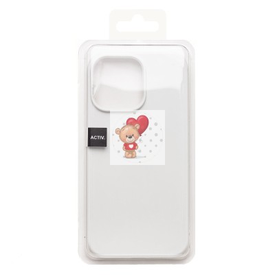 Чехол-накладка для Apple iPhone 14 Pro Max (белый) Activ Full Original Design Чехол-накладка для Apple iPhone 14 Pro Max (белый) Activ Full Original Design