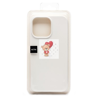 Чехол-накладка для Apple iPhone 14 Pro Max (белый) Activ Full Original Design Чехол-накладка для Apple iPhone 14 Pro Max (белый) Activ Full Original Design