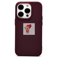 Чехол-накладка для Apple iPhone 14 Pro (бордовый) Activ Full Original Design