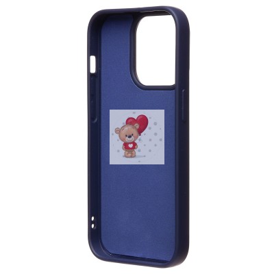 Чехол-накладка для Apple iPhone 14 Pro (темно-синий) Activ Full Original Design Чехол-накладка для Apple iPhone 14 Pro (темно-синий) Activ Full Original Design