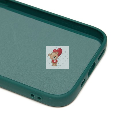 Чехол-накладка для Apple iPhone 14 Pro (темно-зеленый) Activ Full Original Design Чехол-накладка для Apple iPhone 14 Pro (темно-зеленый) Activ Full Original Design