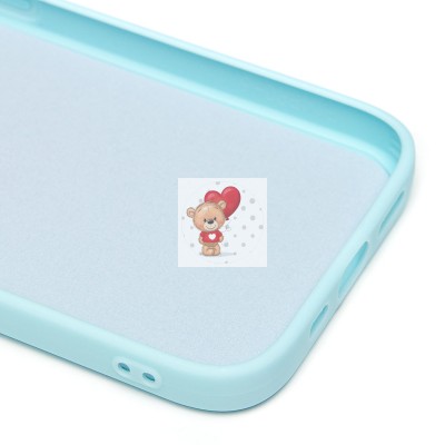 Чехол-накладка для Apple iPhone 14 Pro (голубой) Activ Full Original Design