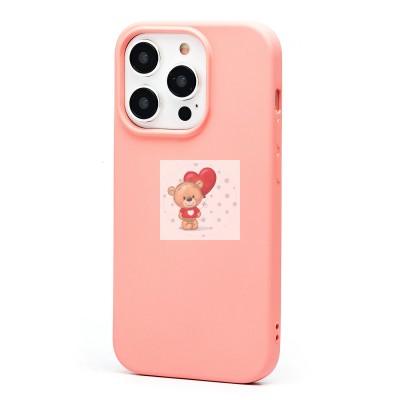 Чехол-накладка для Apple iPhone 14 Pro (светло-розовый) Activ Full Original Design Чехол-накладка для Apple iPhone 14 Pro (светло-розовый) Activ Full Original Design