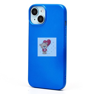 Чехол-накладка для Apple iPhone 14 (синий) Activ Full Original Design Чехол-накладка для Apple iPhone 14 (синий) Activ Full Original Design