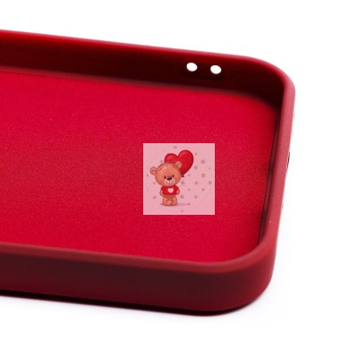 Чехол-накладка для Apple iPhone 14 (бордовый) Activ Full Original Design Чехол-накладка для Apple iPhone 14 (бордовый) Activ Full Original Design