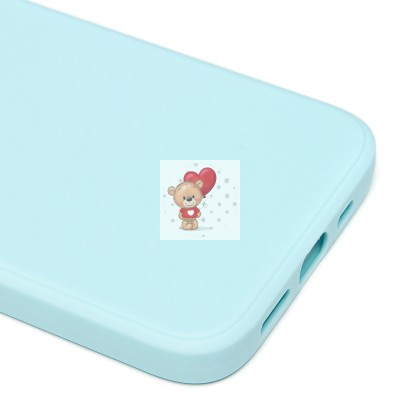 Чехол-накладка для Apple iPhone 14 (голубой) Activ Full Original Design