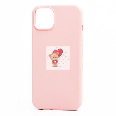 Чехол-накладка для Apple iPhone 14 (светло-розовый) Activ Full Original Design