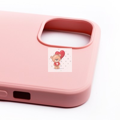 Чехол-накладка для Apple iPhone 14 (светло-розовый) Activ Full Original Design