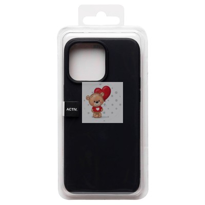 Чехол-накладка для Apple iPhone 15 Pro Max (черный) Activ Full Original Design Чехол-накладка для Apple iPhone 15 Pro Max (черный) Activ Full Original Design