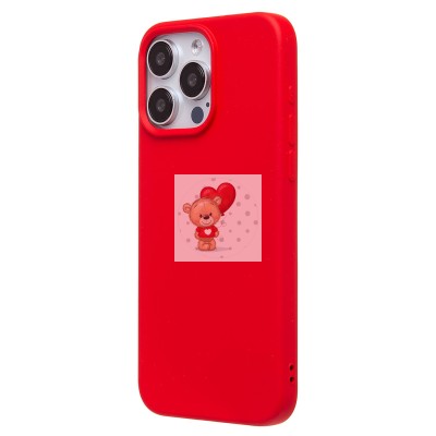 Чехол-накладка для Apple iPhone 15 Pro Max (красный) Activ Full Original Design Чехол-накладка для Apple iPhone 15 Pro Max (красный) Activ Full Original Design