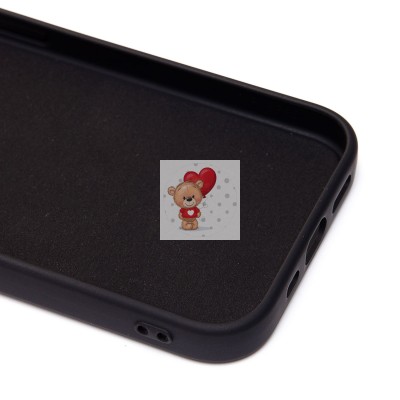 Чехол-накладка для Apple iPhone 15 Pro (черный) Activ Full Original Design