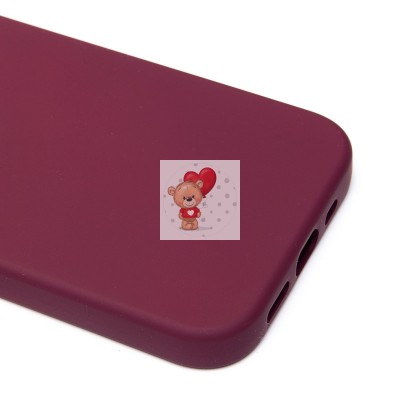 Чехол-накладка для Apple iPhone 15 Pro (бордовый) Activ Full Original Design