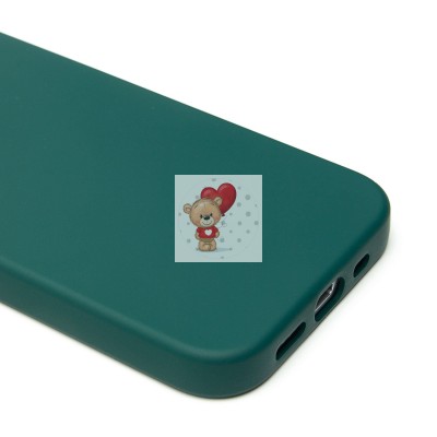 Чехол-накладка для Apple iPhone 15 Pro (темно-зеленый) Activ Full Original Design