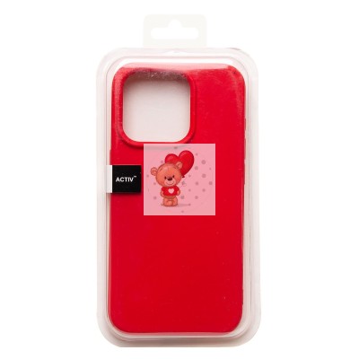 Чехол-накладка для Apple iPhone 15 Pro (красный) Activ Full Original Design