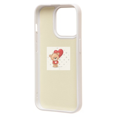 Чехол-накладка для Apple iPhone 15 Pro (белый) Activ Full Original Design Чехол-накладка для Apple iPhone 15 Pro (белый) Activ Full Original Design