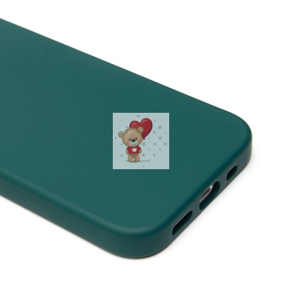 Чехол-накладка для Apple iPhone 15 (темно-зеленый) Activ Full Original Design