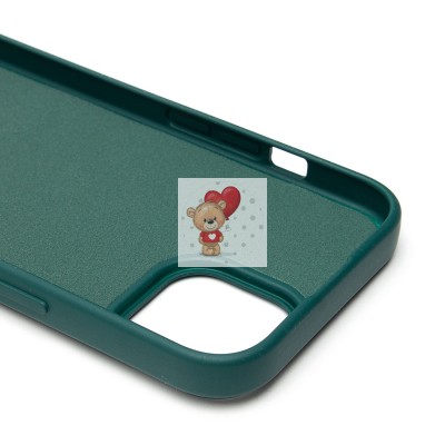 Чехол-накладка для Apple iPhone 15 (темно-зеленый) Activ Full Original Design