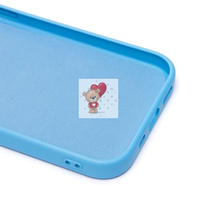 Чехол-накладка для Apple iPhone 15 (голубой) Activ Full Original Design Чехол-накладка для Apple iPhone 15 (голубой) Activ Full Original Design