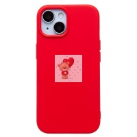 Чехол-накладка для Apple iPhone 15 (красный) Activ Full Original Design