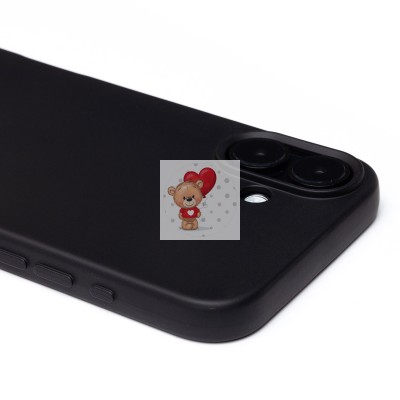 Чехол-накладка для Apple iPhone 16 Plus (черный) Activ Full Original Design